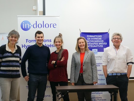 Equipe de formation en hypnose médicale à Paris